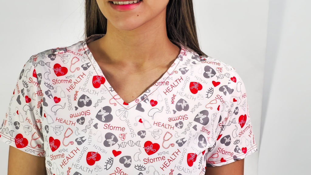 Filipina 600 Dama Health-Sforme, Scrubs Estampados
