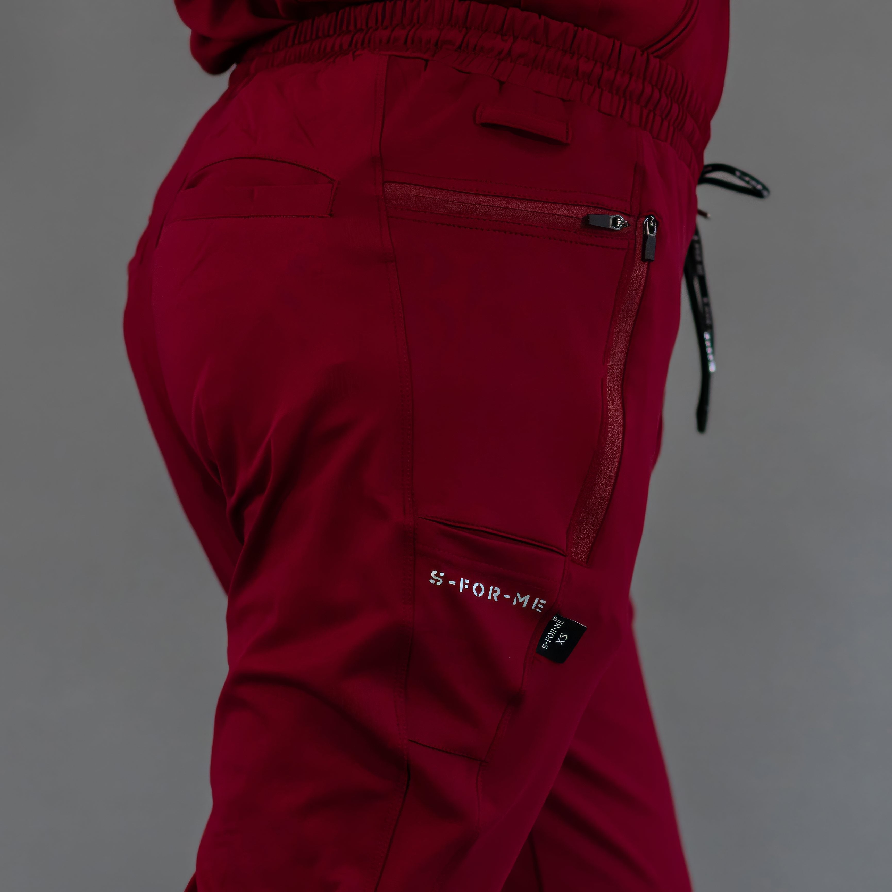 Jogger Quirúrgico Vino Hombre Super Stretch, Scrubs 920