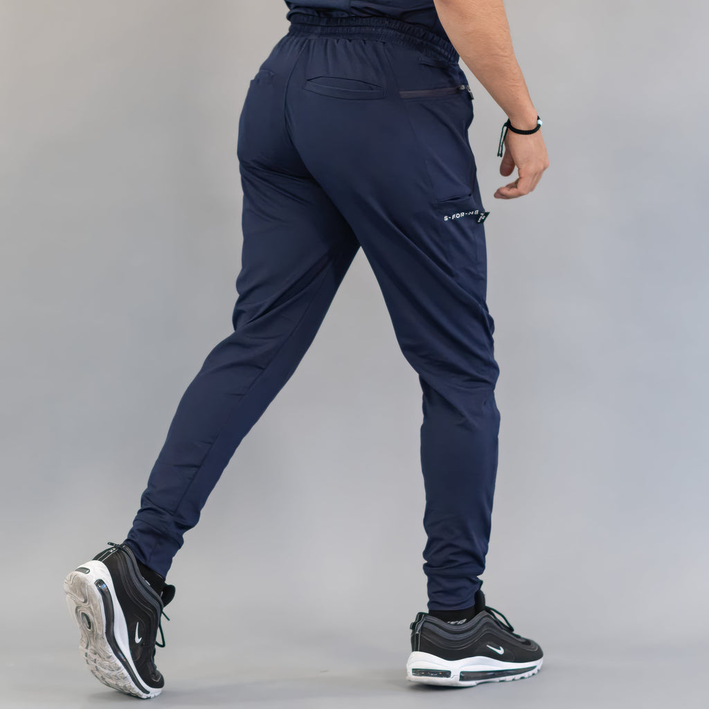Jogger Quirúrgico Hombre Azul Marino Super Stretch, Scrubs 920