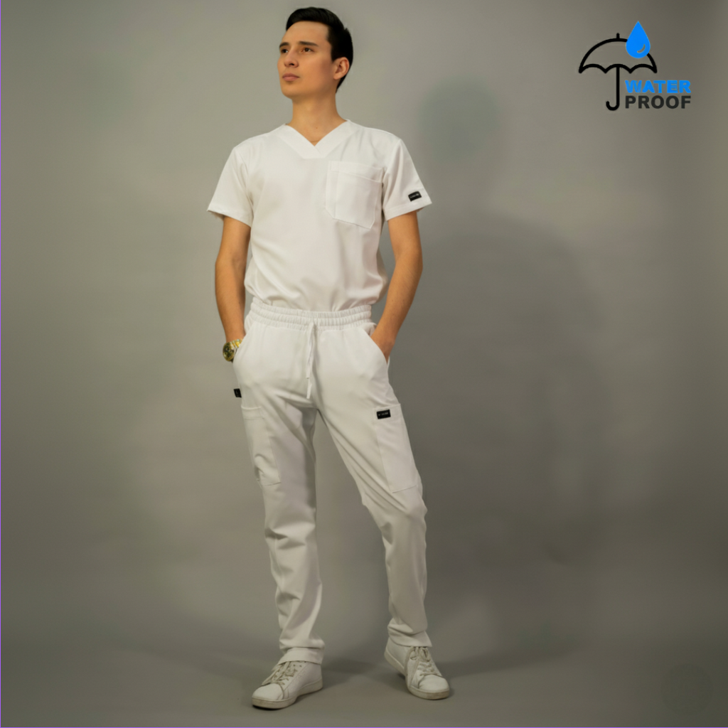 Conjunto Quirúrgico Hombre – Estilo 530 Blanco