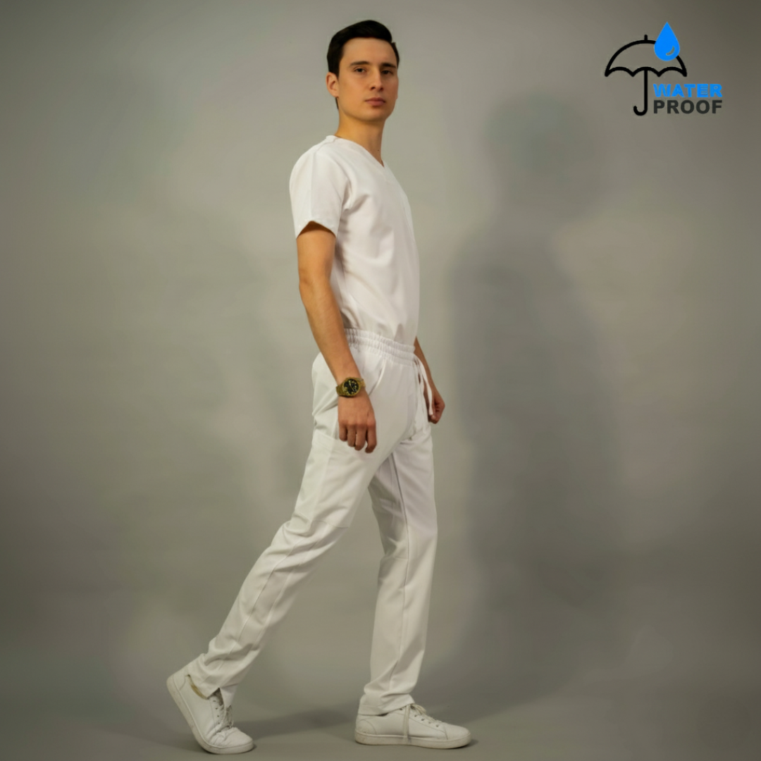 Conjunto Quirúrgico Hombre – Estilo 530 Blanco