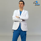 saco medico alviero hombre bolsillos frontales Sandel Medica