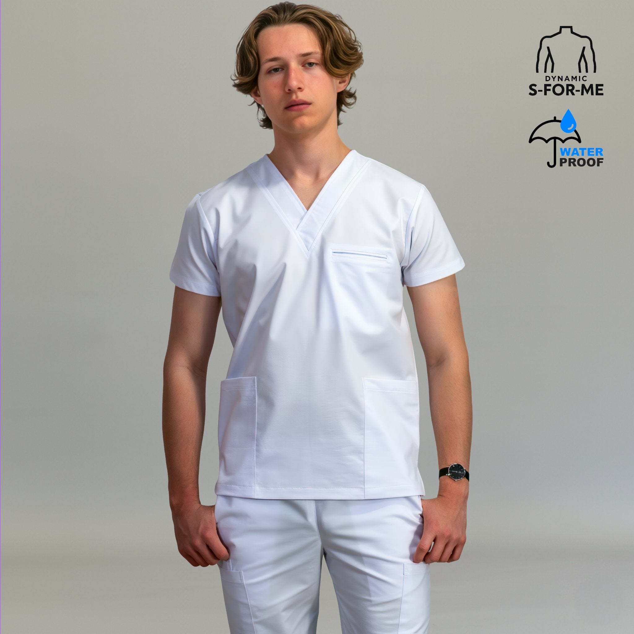 filipina 501 blanco hombre vista lateral Sandel Medica