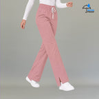 Pantalón Palo de Rosa Dark 502 Pierna Amplia Quirúrgico Mujer Antifluido Relaxed