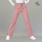 Pantalón Palo de Rosa Dark 502 Pierna Amplia Quirúrgico Mujer Antifluido Relaxed