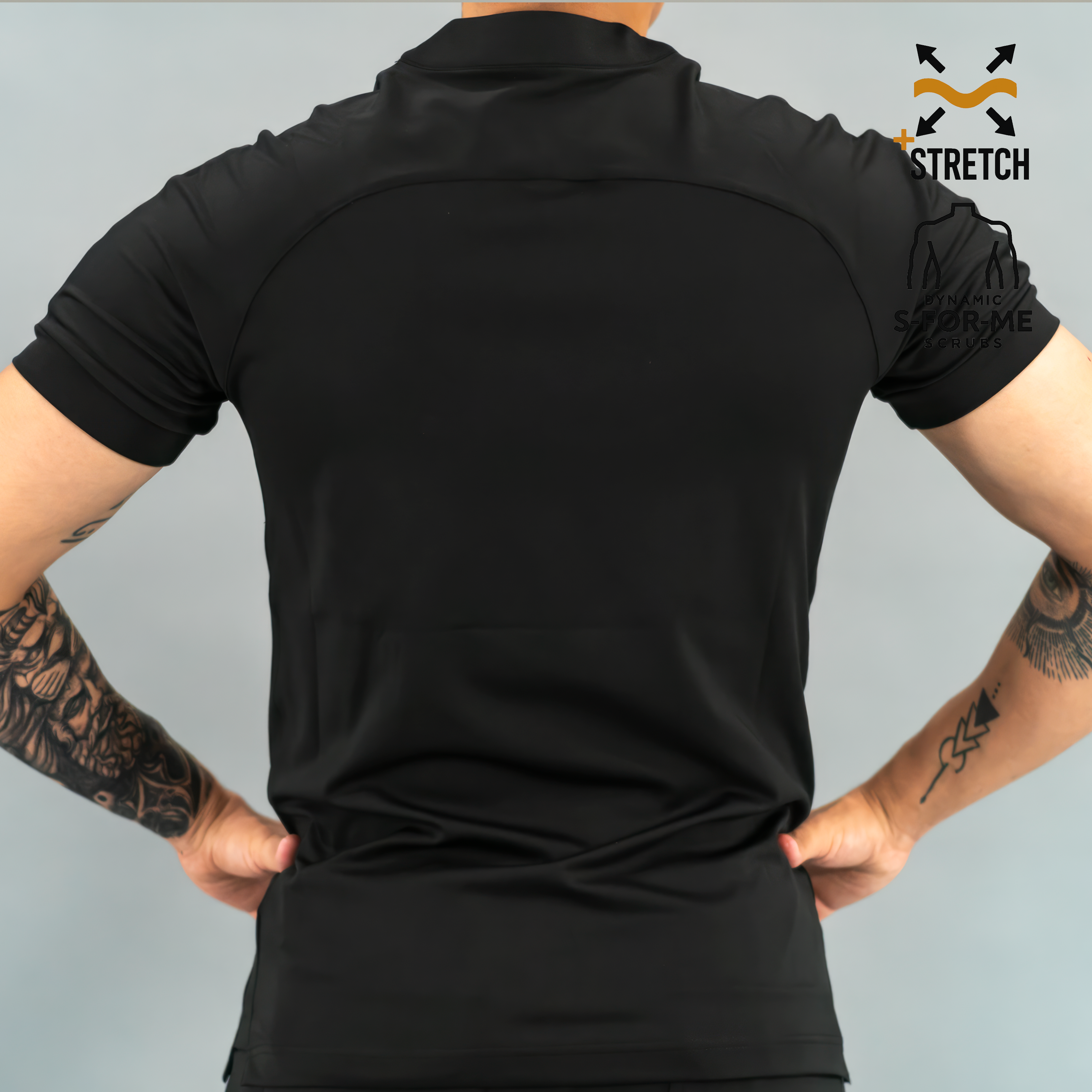 pijama quirúrgica negra