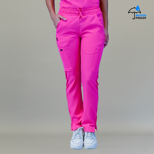 Pantalón Quirúrgico Mujer 530 Rosa Fiusha Relaxed - Scrubs 530