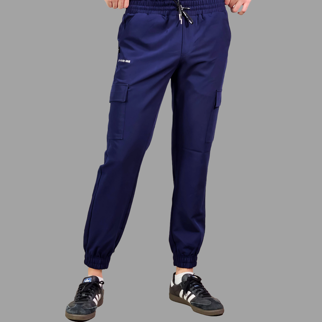 Jogger Antifluido Hombre 300 Azul Marino