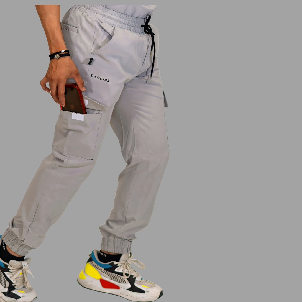 Jogger Quirurgico Antifluido Hombre Gris Perla, Scrubs 300
