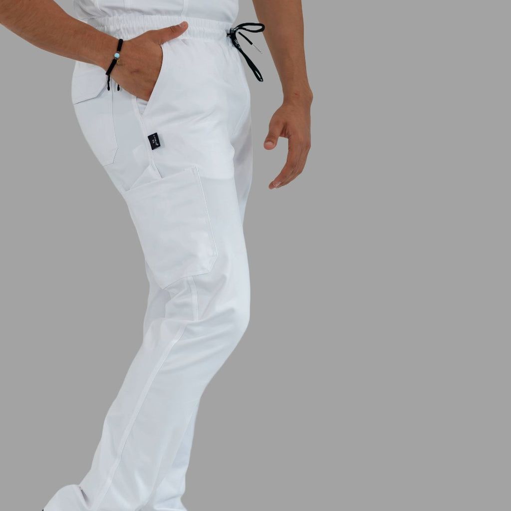 pantalon quirurgico 930 hombre blanco imagen 4 Sandel Medica
