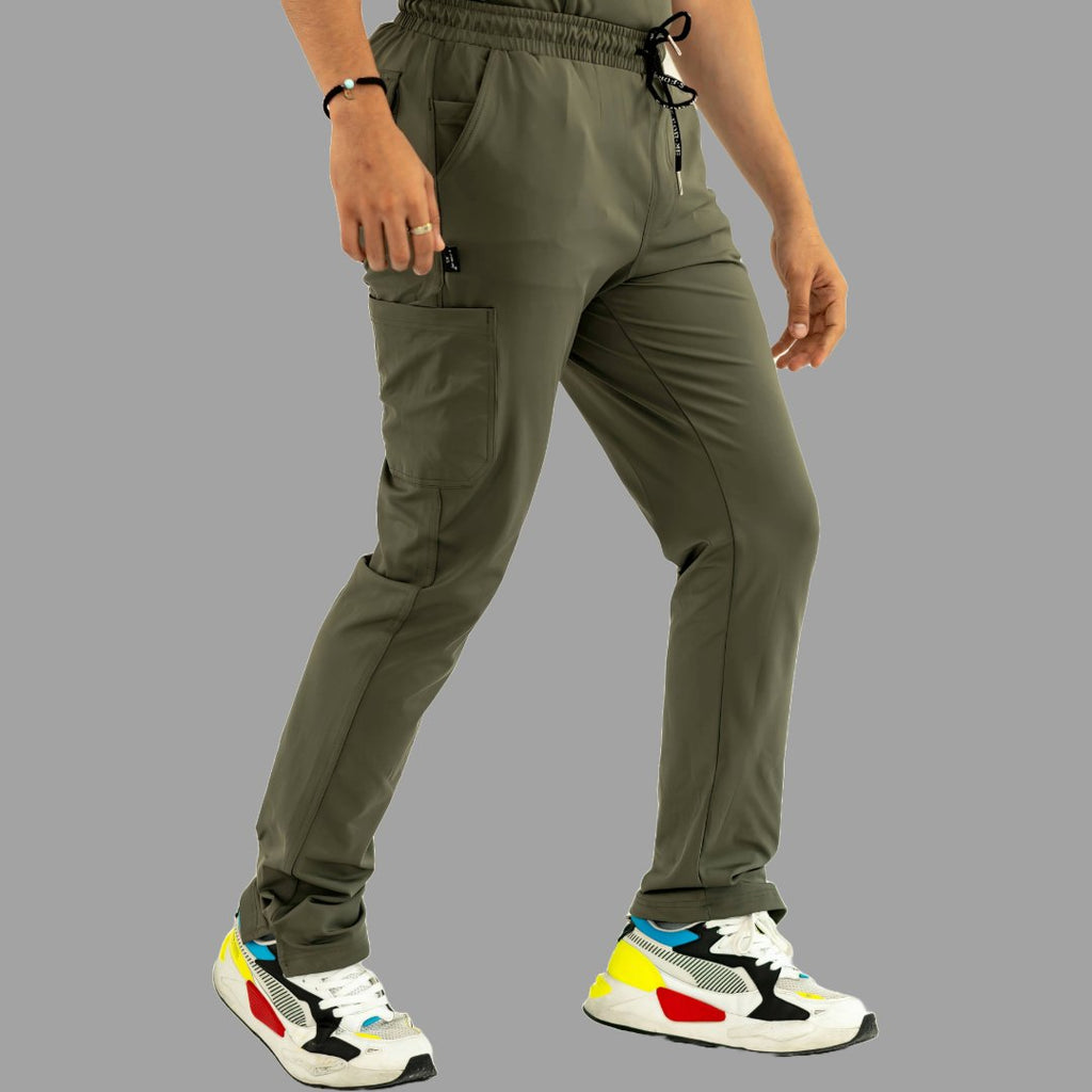 pantalon quirurgico 930 hombre verde olivo imagen 7 Sandel Medica