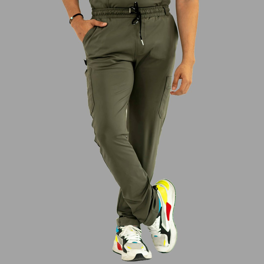 pantalon quirurgico 930 hombre verde olivo imagen 3 Sandel Medica
