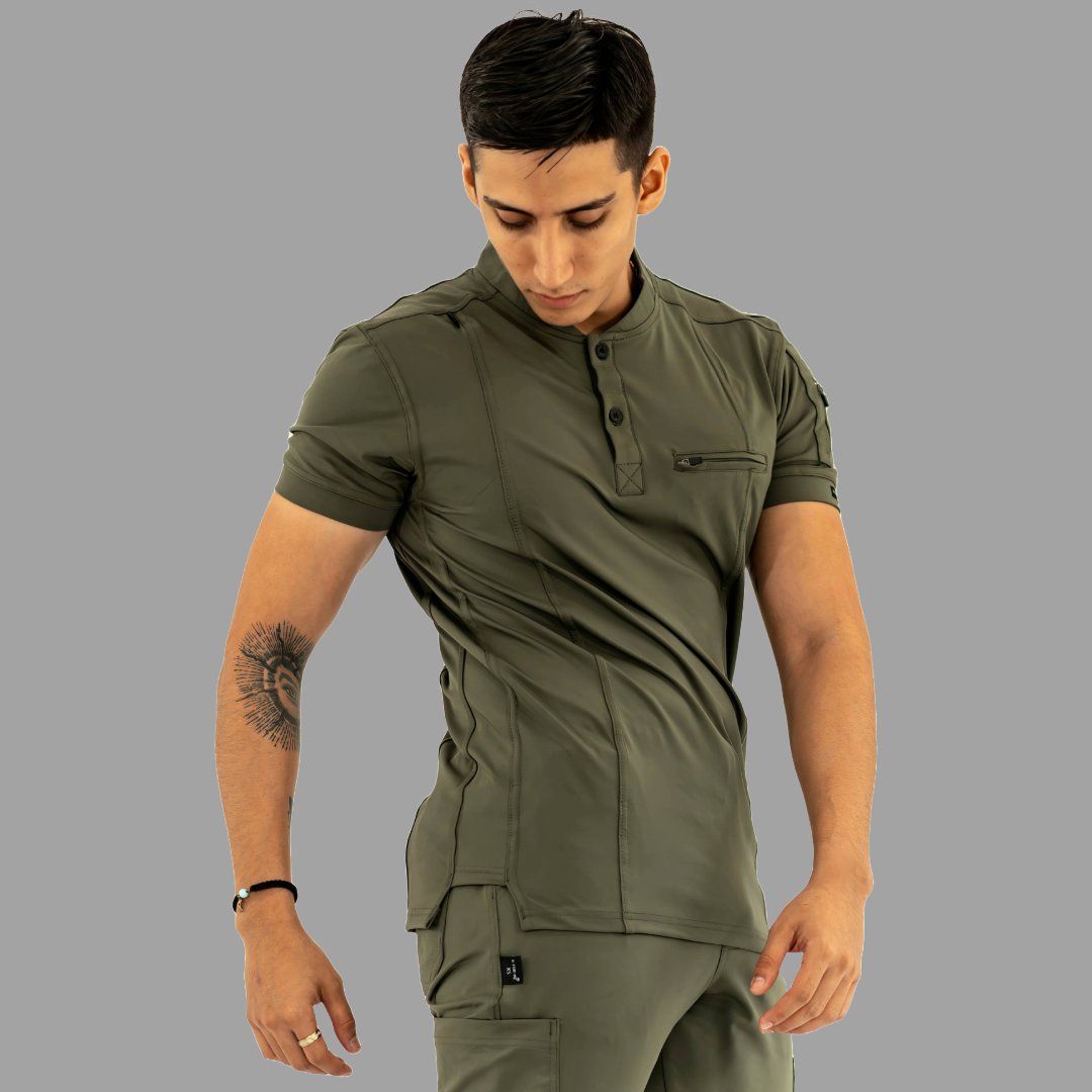 filipina quirurgica 930 hombre verde olivo imagen 3 Sandel Medica