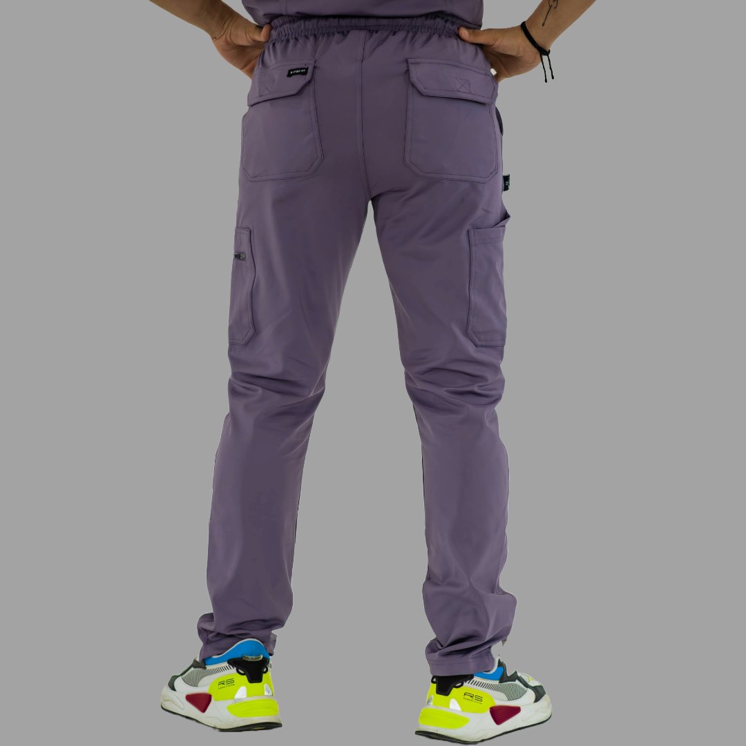 pantalon quirurgico 930 hombre lila imagen 6 Sandel Medica