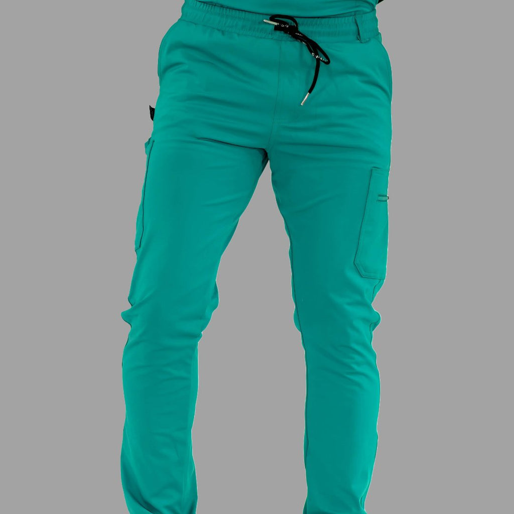 pantalon quirurgico 930 hombre verde petroleo imagen 4 Sandel Medica