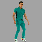 filipina quirurgica 930 hombre verde petroleo azul marino imagen 8 Sandel Medica