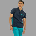 filipina quirurgica 930 hombre azul marino verde petroleo imagen 3 Sandel Medica