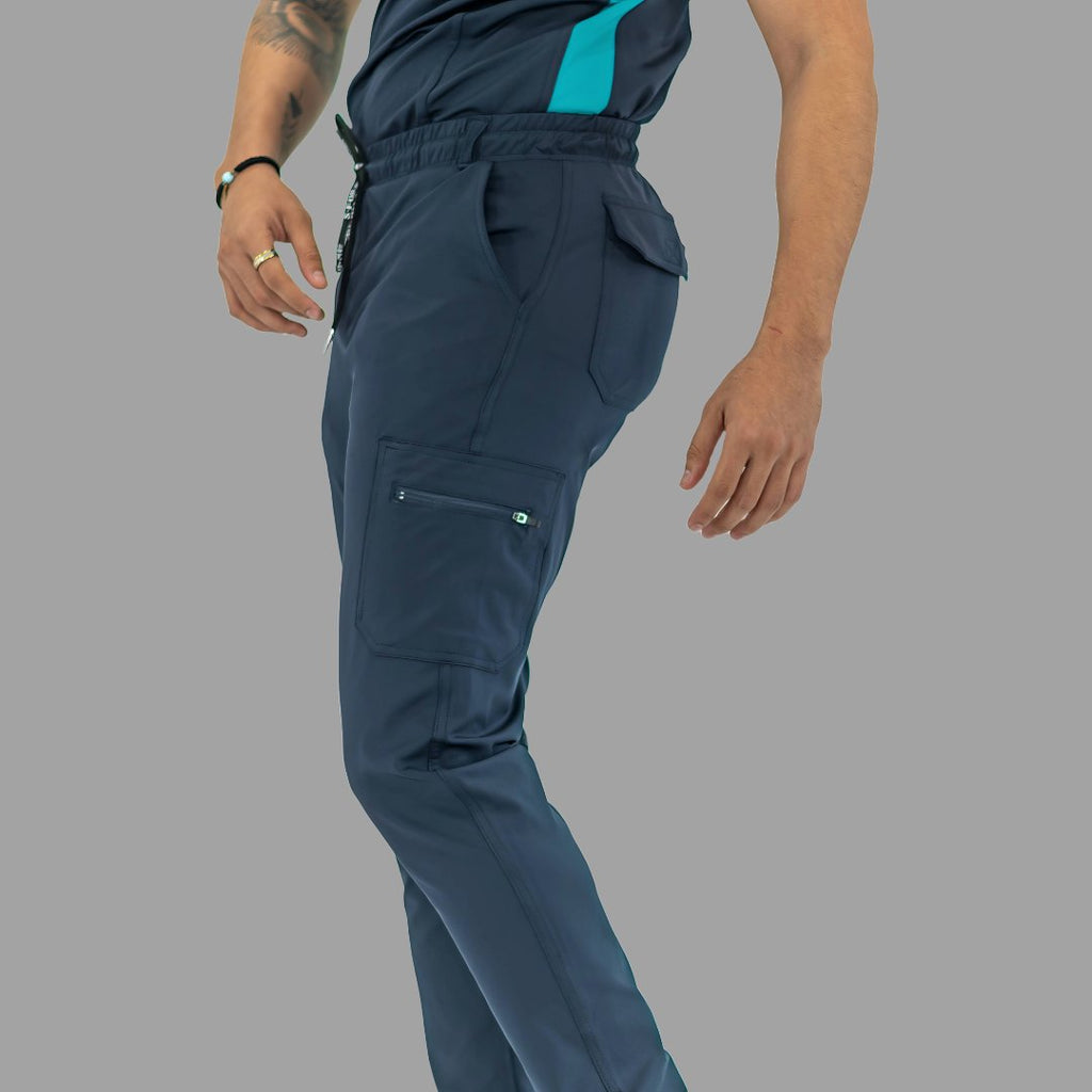 pantalon quirurgico 930 hombre azul marino imagen 4 Sandel Medica