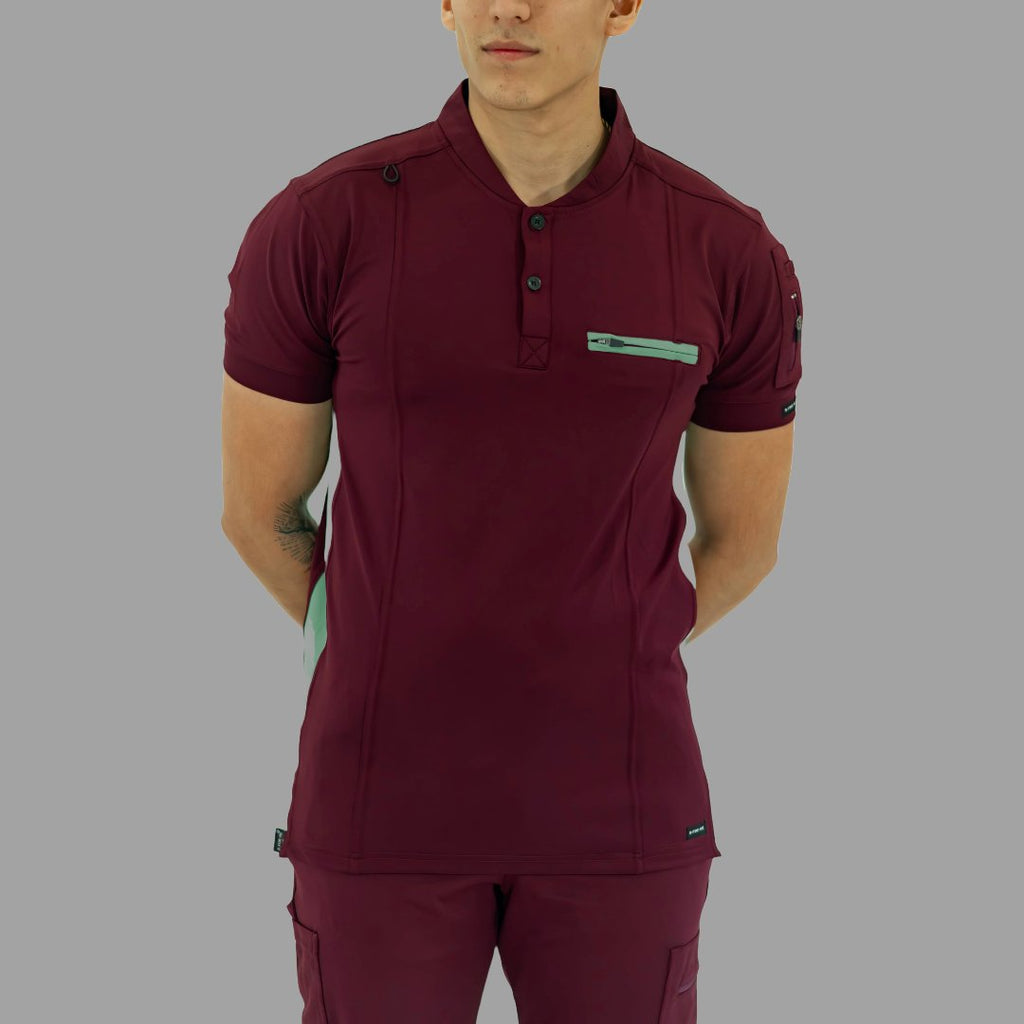 filipina quirurgica 930 hombre vino verde petroleo imagen 4 Sandel Medica