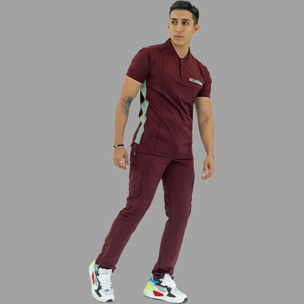 filipina quirurgica 930 hombre vino verde petroleo imagen 6 Sandel Medica