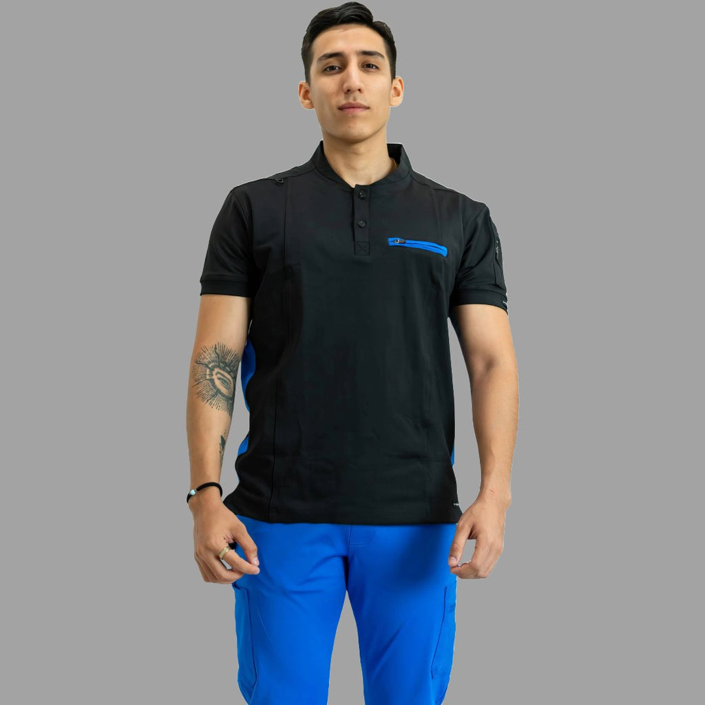 filipina quirurgica 930 hombre negro azul rey imagen 4 Sandel Medica