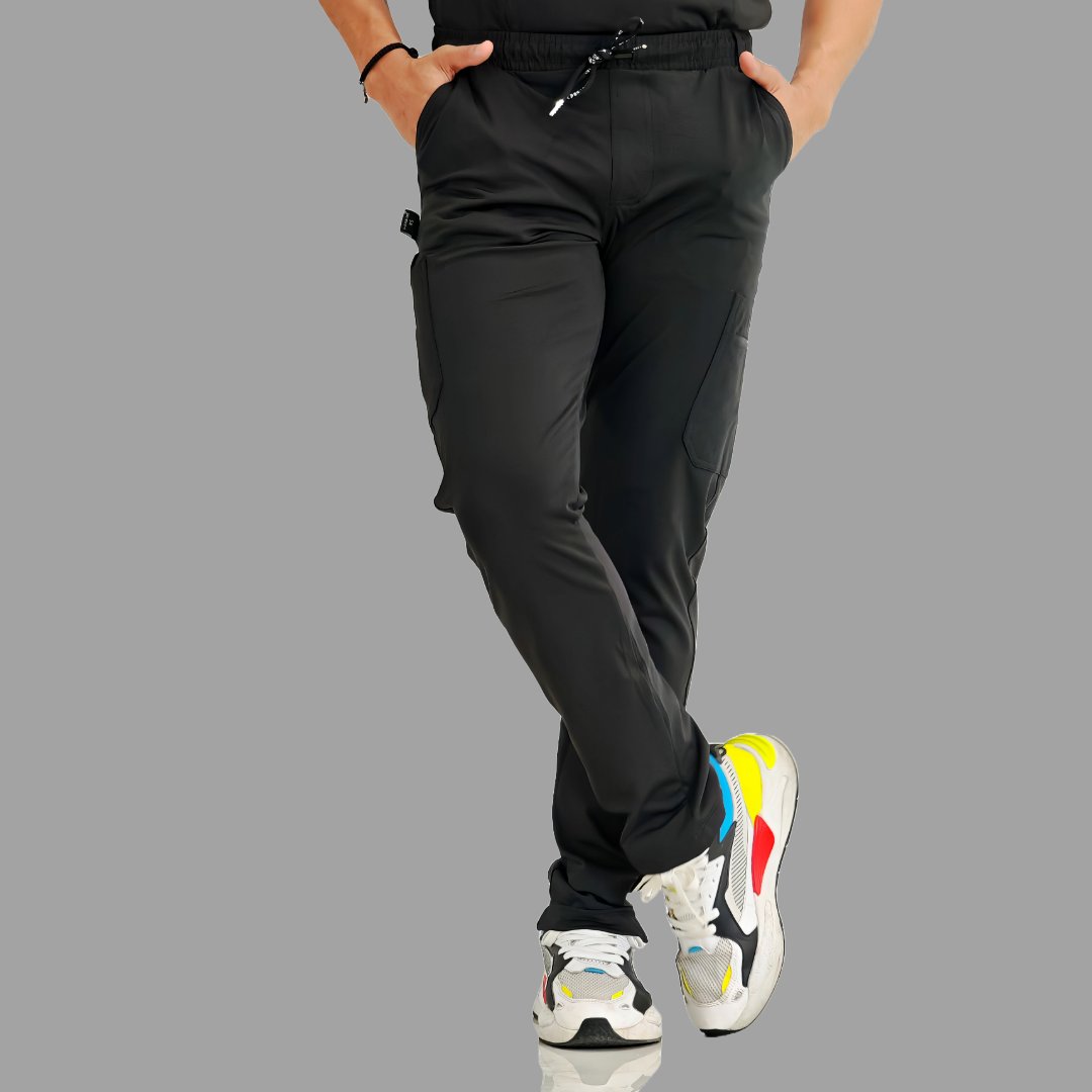 pantalon quirurgico 930 hombre negro imagen 4 Sandel Medica