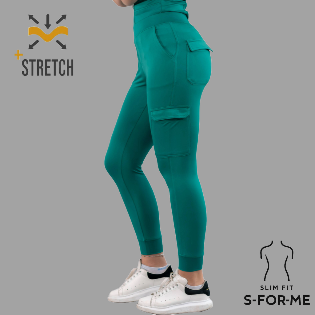 Conjunto Quirúrgico Mujer – Estilo 901 Verde Esmeralda | Super Stretch