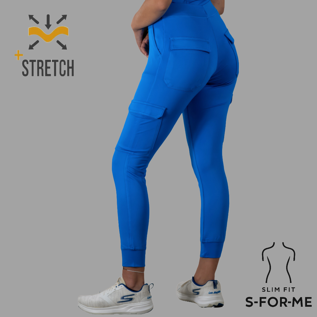 Jogger Quirurgico 901 Turquesa Mujer Super Stretch