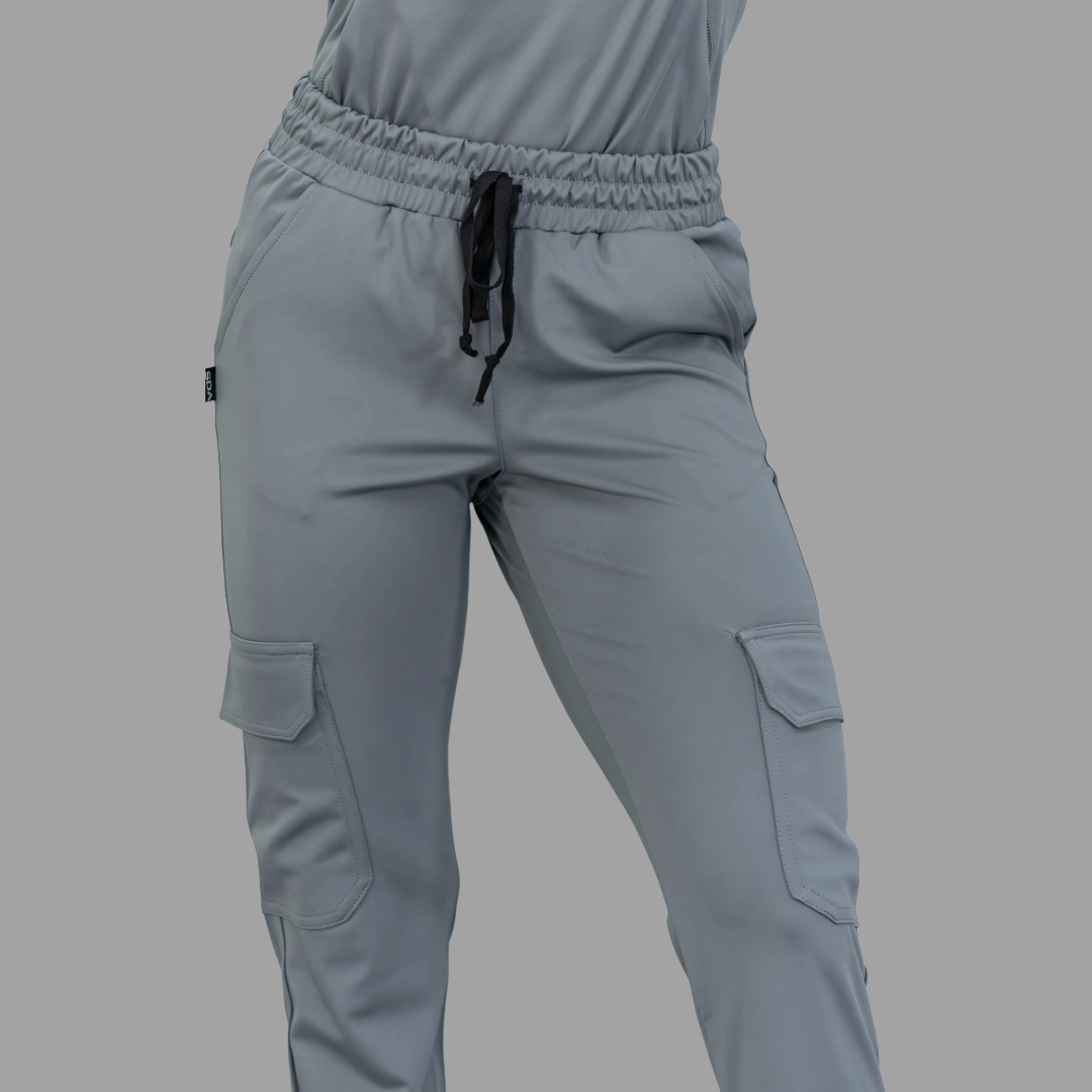 Women's Jogger  910 Gris Medio Super Stretch Scrubs.