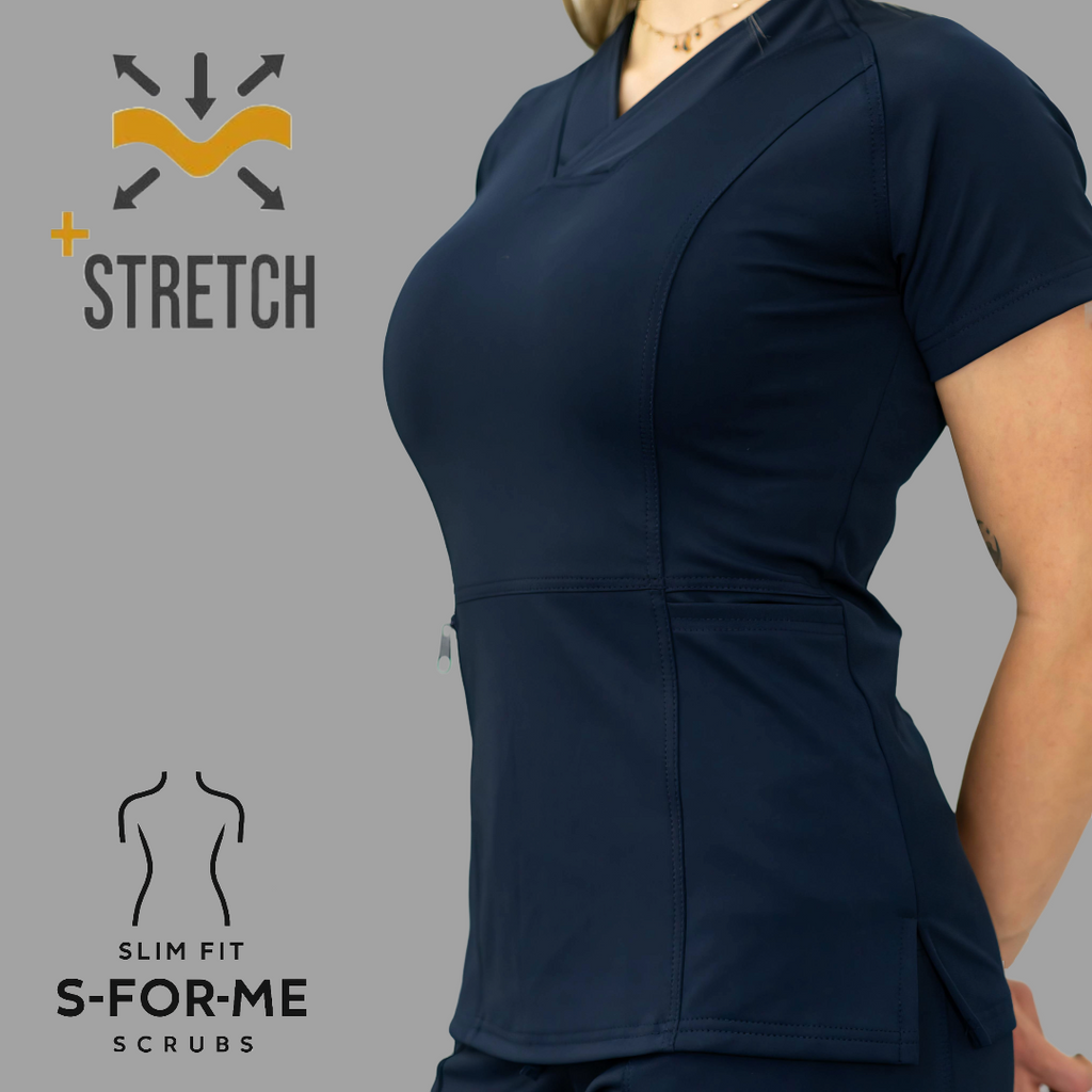 Conjunto Quirúrgico Mujer – Estilo 902 Azul Marino | Super Stretch