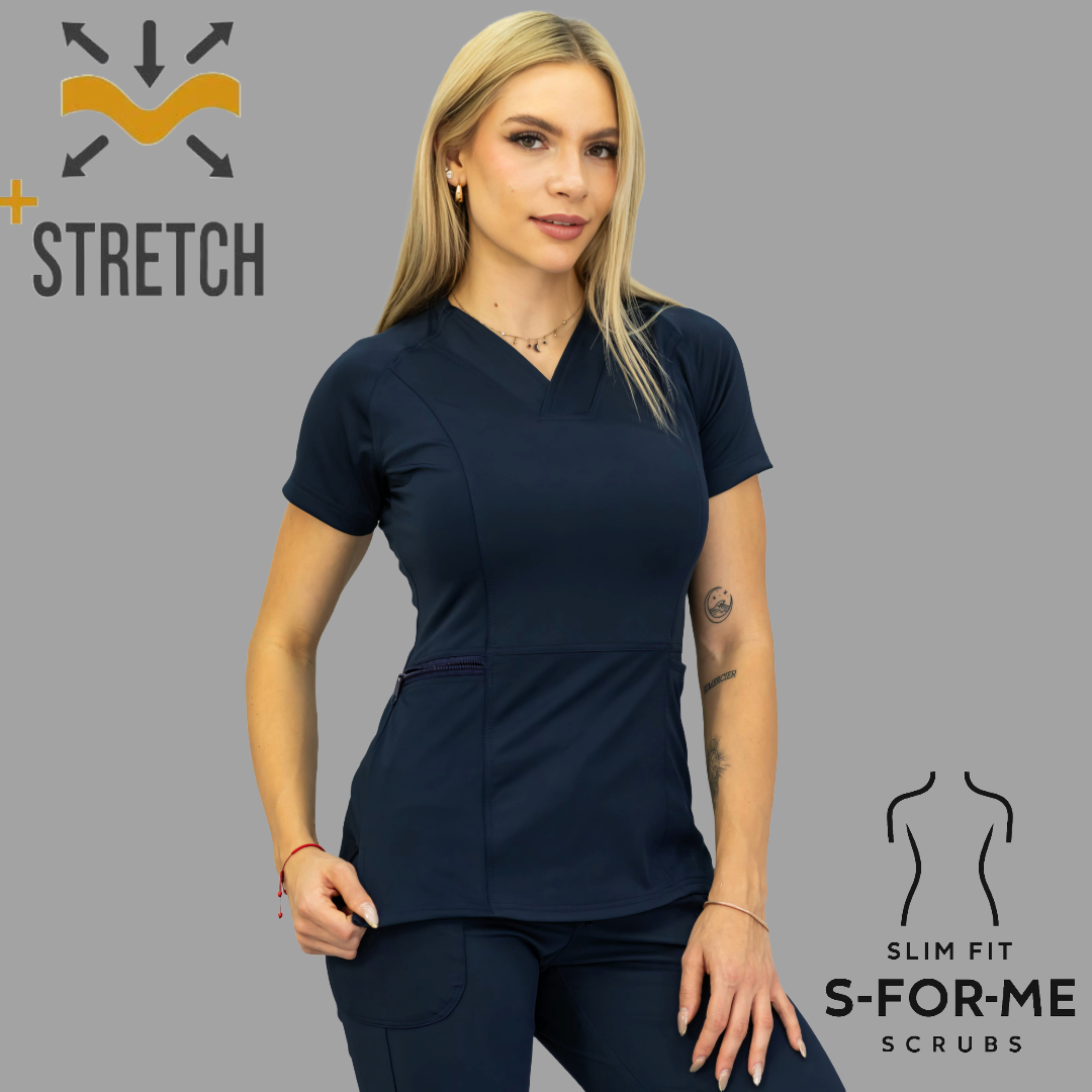 Conjunto Quirúrgico Mujer – Estilo 902 Azul Marino | Super Stretch