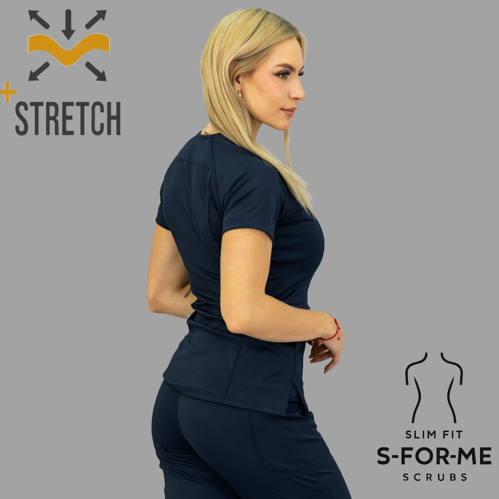 Conjunto Quirúrgico Mujer – Estilo 902 Azul Marino | Super Stretch