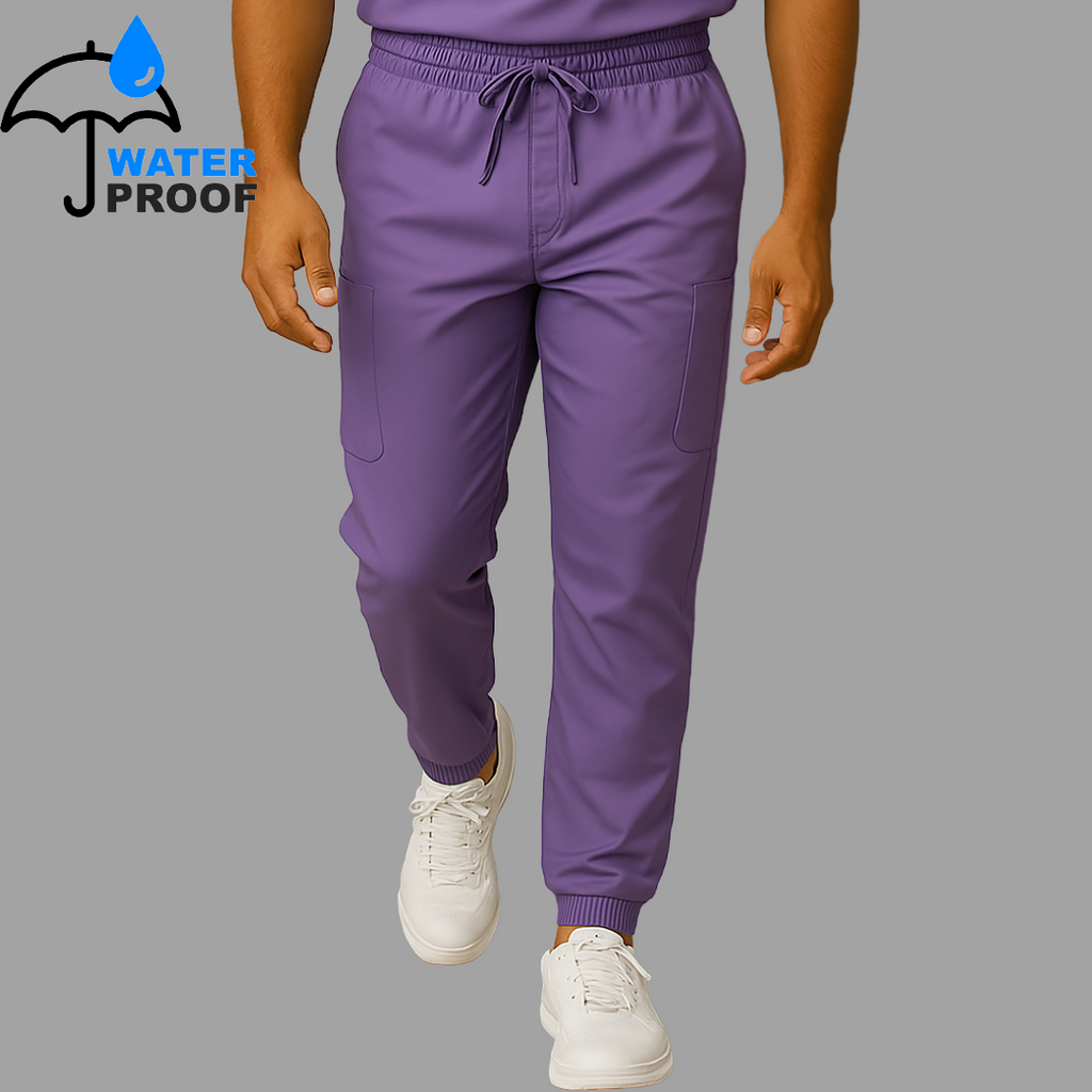 Conjunto Quirúrgico Hombre – Estilo 501 Lila/Azul Marino