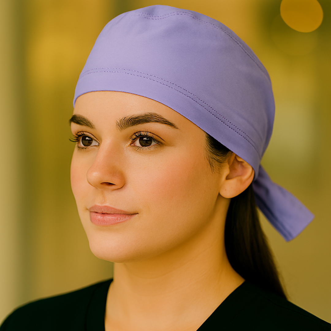 Gorro Quirúrgico Unisex Lila Tono 2