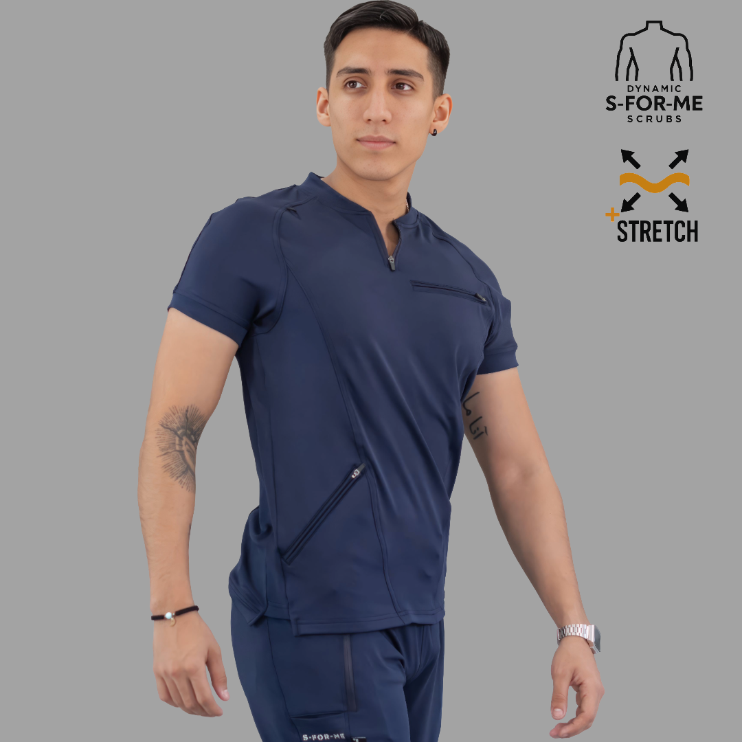Filipina Quirúrgica 920 Hombre Azul Marino, Scrubs Super Stretch