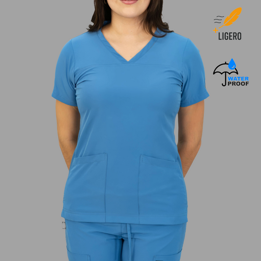 Filipina Mujer 530 Quirúrgica Azul Plumbago, Scrubs 530