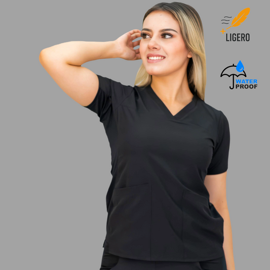 Filipina Mujer 530 Quirúrgica Negra, Scrubs 530