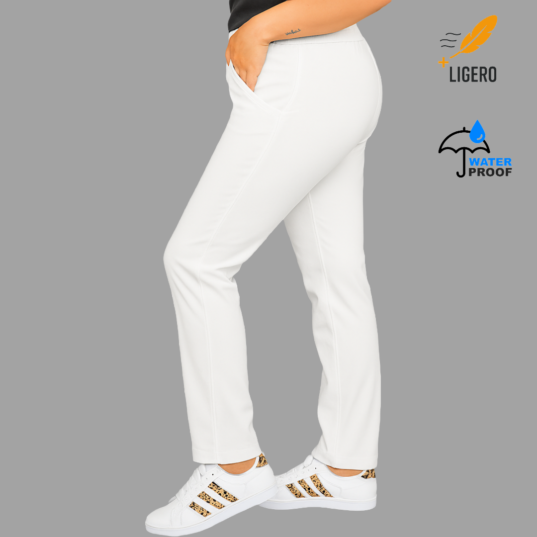 Pantalon Mujer 530 Quirúrgico Blanco Relaxed, Scrubs 530