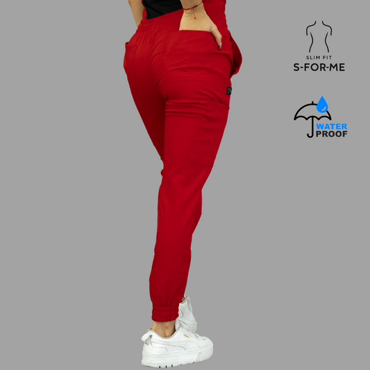Jogger Mujer 501 Quirurgico Rojo lotus