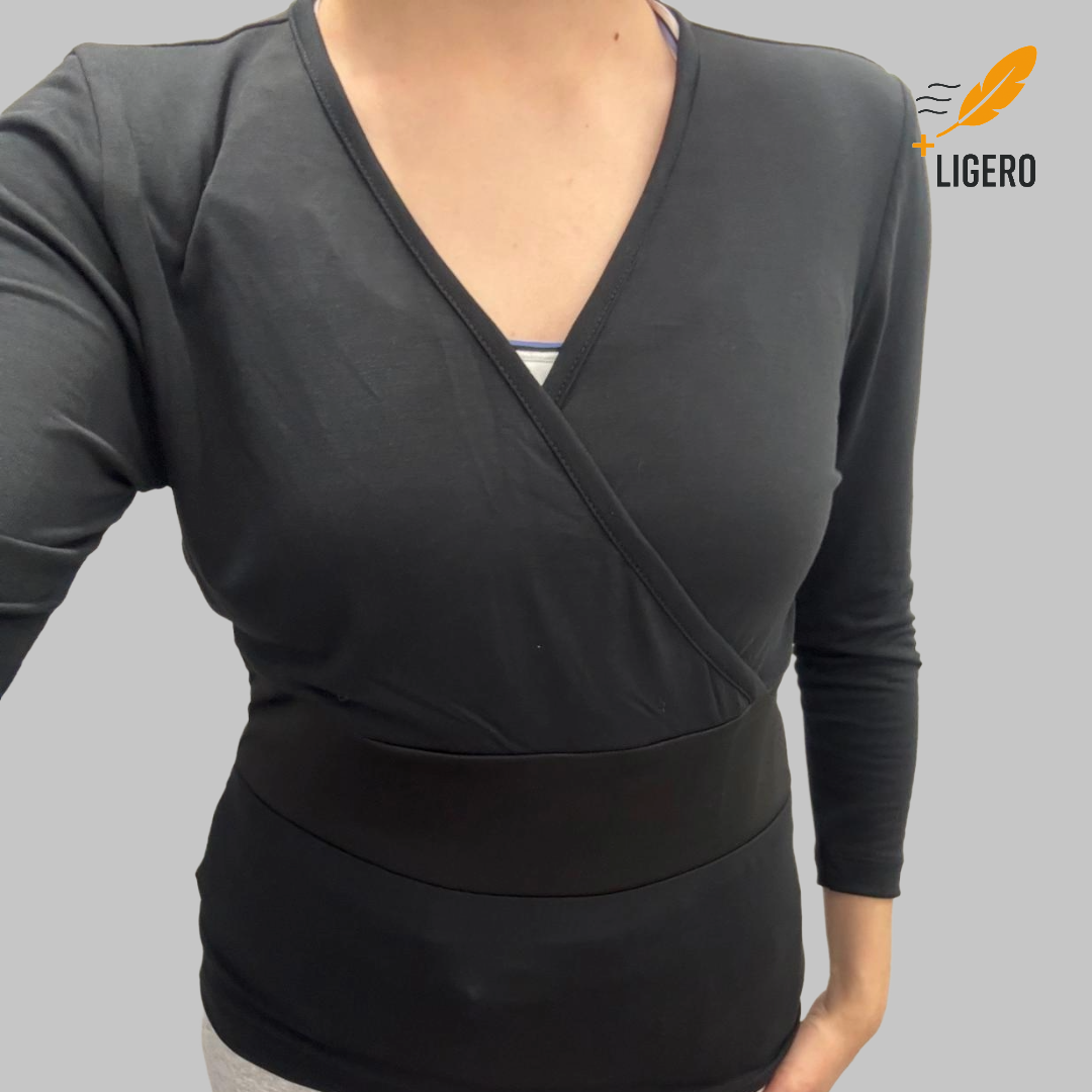 Filipina Negra Dama sin Bolsas. Super stretch