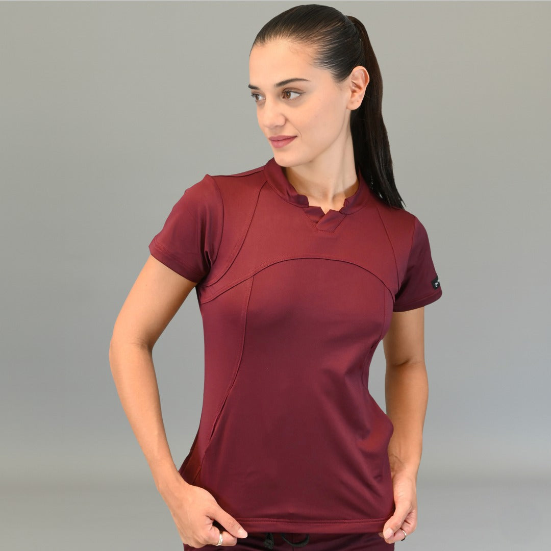Filipina quirurgica vino para mujer Estilo 910 Super Stretch vista frontal