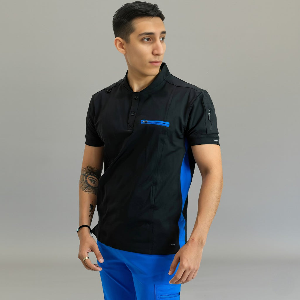 Filipina Quirúrgica 930 Hombre Negro y Azul Rey