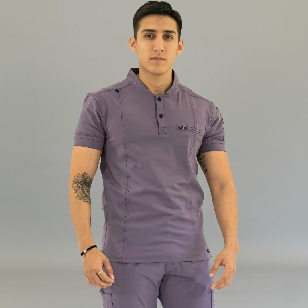 Filipina Quirúrgica 930 Hombre Lila Super Stretch