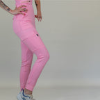 Jogger Quirúrgico Mujer Est. 901 | Rosa Pastel Super Stretch