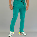 Pantalón Quirúrgico 930 Hombre Verde Petróleo Super Stretch