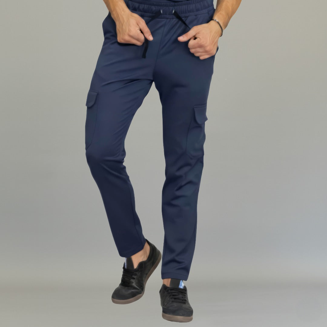 Pantalón Quirúrgico Hombre Azul Marino Super Stretch Est. 910 | Dobladillo