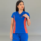 Filipina mujer 905 azul rey-Chedron, vista frontal