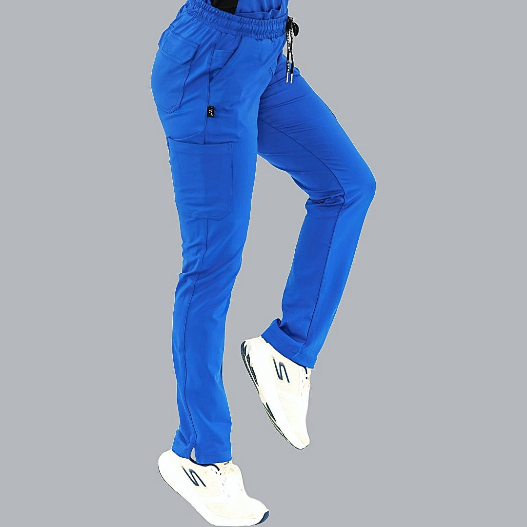 Pantalón Médico Quirúrgico para Mujer Color Azul Rey Superstretch