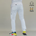 Pantalón Quirúrgico 930 Hombre Blanco Super Stretch