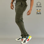 Pantalón Quirúrgico 930 Hombre Verde Olivo Super Stretch